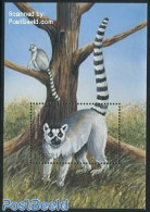 Liberia 1999 Lemure S/s, Mint NH, Nature - Animals (others & Mixed) - Andere & Zonder Classificatie