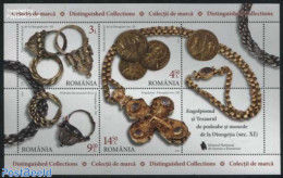 Romania 2015 Antique Jewellery S/s, Mint NH, Art - Art & Antique Objects - Unused Stamps