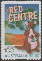 AUSTRALIA - DIE-CUT-USED 2023 $1.20 100 Years Of Disney - Kangaroo - Usados
