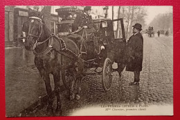 ATTELAGE - LES FEMMES COCHERES  - Mme. CHARRIER - PARIS - Autres & Non Classés