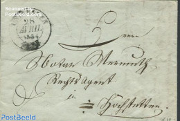 Switzerland 1832 Folding Letter From Zwitserland, Postal History - Storia Postale