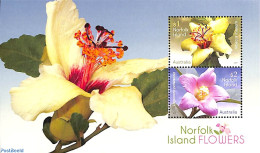 Norfolk Island 2017 Flowers S/s, Mint NH, Nature - Flowers & Plants - Autres & Non Classés