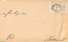 Sweden 1888 Letter To Molkom With 4o Stamp, Postal History - Storia Postale