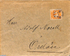 Sweden 1913 Letter From Torpskammar To Orslasa, Postal History - Storia Postale