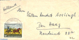 Germany, Federal Republic 1952 Letter To Den Haag, Postal History - Cartas & Documentos