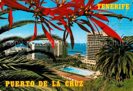 72732607 Puerto De La Cruz Panoramica De Los Grandes Complejos Hoteleras Hotelan - Other & Unclassified