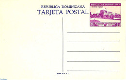 Dominican Republic 1948 Postcard 9c, Nation's Altar, Unused Postal Stationary - Other & Unclassified