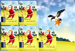 Christmas Islands 2017 Christmas Foil Booklet, Mint NH, Sport - Golf - Stamp Booklets - Golf