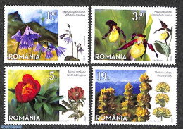 Romania 2020 Protected Flowers 4v, Mint NH, Nature - Flowers & Plants - Ongebruikt