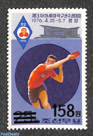 Korea, North 2006 158W On 25ch Overprint, Stamp Out Of Set, Mint NH, Sport - Table Tennis - Tafeltennis