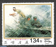 Korea, North 2006 134W On 5ch Overprint, Stamp Out Of Set, Mint NH, Transport - Ships And Boats - Art - Paintings - Schiffe