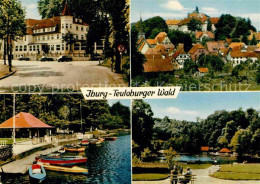 72731623 Iburg Teutoburger Wald Waldhotel Felsenkeller Bootsteg Park Bevergern - Andere & Zonder Classificatie