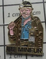 912B Pin's Pins / Beau Et Rare / AUTRES / GUEULE NOIRE LE MINEUR Pas Trop Détournable ! - Other & Unclassified
