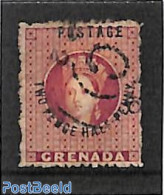 Grenada 1881 TWO PENCE HALF PENNY, Used, Used Stamps - Altri & Non Classificati