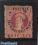 Grenada 1881 TWO PENCE HALF PENNY, Used, Used Stamps - Altri & Non Classificati