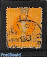 Grenada 1889 4d. Postage Overprint, Used, Used Stamps - Sonstige & Ohne Zuordnung