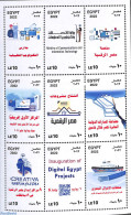 Egypt (Republic) 2022 Digital Egypt 9v M/s, Mint NH, Science - Transport - Various - Computers & IT - Ships And Boats .. - Nuevos
