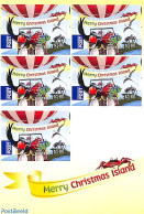 Christmas Islands 2013 Christmas Foil Booklet, Mint NH, Religion - Christmas - Stamp Booklets - Weihnachten