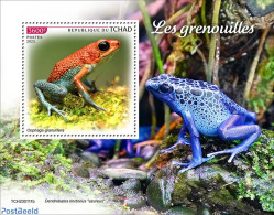 Chad 2023 Frogs, Mint NH, Nature - Frogs & Toads - Autres & Non Classés