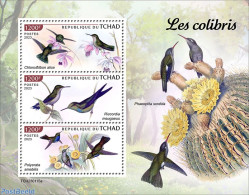 Chad 2023 Hummingbirds, Mint NH, Nature - Flowers & Plants - Hummingbirds - Autres & Non Classés