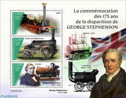 Chad 2023 George Stephenson, Mint NH, Transport - Railways - Other & Unclassified