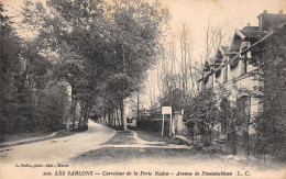 77-LES SABLONS CARREFOUR DE LA PORTE NADON-N°5139-A/0011 - Other & Unclassified