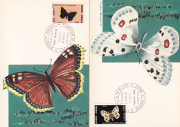 MAXIMAS ANDORRE FR. 1976 - Butterflies