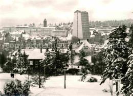 72730459 Oberhof Thueringen Teilansicht Mit Hotel Rennsteig Oberhof - Oberhof