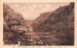 06-LES GORGES DU LOUP VUE GENERALE ET LE VIADUC-N°5139-E/0147 - Other & Unclassified