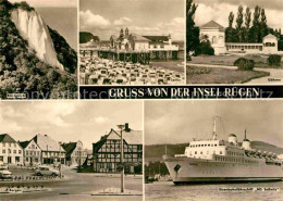 72730354 Sellin Ruegen Seebruecke Goehren Koenigstuhl Bergen MS Sassnitz Sellin  - Sonstige & Ohne Zuordnung