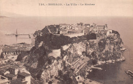 98-MONACO LA VILLE LE ROCHER-N°5139-D/0181 - Autres & Non Classés