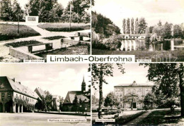 72729766 Oberfrohna OdF Ehrenmal Stadtpark Schwanenteich Rathaus Kirche Goethesc - Limbach-Oberfrohna