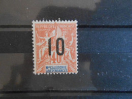 NOUVELLE-CALEDONIE YT 108 TYPE DUBOIS 10 S. 40c.(*) - Unused Stamps