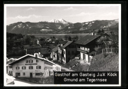 AK Gmund Am Tegernsee, Gasthof Am Gasteig J.u.V. Köck  - Tegernsee