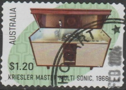 AUSTRALIA - DIE-CUT-USED 2024 $1.20 Retro Audio - Kriesler Master Multi Sonic 1966 - Used Stamps