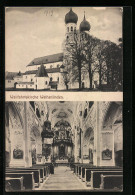 AK Weihenlinden, Wallfahrtskirche, Gebäude- Und Innenansicht  - Sonstige & Ohne Zuordnung