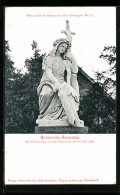 AK Bad Kissingen, Trauernde Germania, Denkmal Für Die Gefallenen Von 1866  - Bad Kissingen