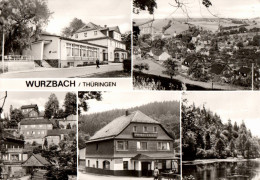 H2302 - TOP Wurzbach - FDGB Heim Rudi Arnstadt Gaststätte Heinrichshütte - Konsum Fotocolor FOCO - Wurzbach