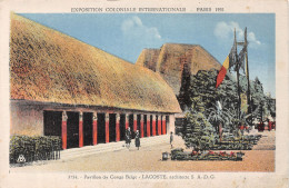 75-PARIS EXPO COLONIALE INTERNATIONALE 1931 CONGO BELGE-N°4191-H/0375 - Expositions