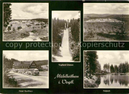 72729522 Muehlleithen Klingenthal Landschaftspanorama Vogtland Schanze Skispring - Klingenthal