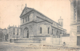 75-PARIS EGLISE SAINT JEAN-N°5140-A/0363 - Churches