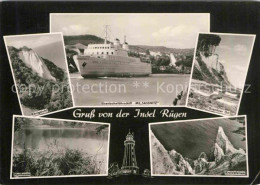 72729385 Insel Ruegen Faehre MS Sassnitz Granitzer Ort Kreidefelsen Herthasee Ko - Altri & Non Classificati