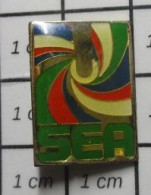 912B Pin's Pins / Beau Et Rare / THEME : MARQUES / SEA TOURBILLON MULTICOLORE - Marques