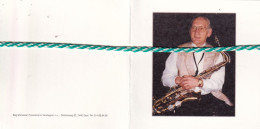 Victor Ghys-Van Doninck-Bertels, Geel 1923, Edegem 2003. Muzikant, Oud-Gemeenteraadslid; Foto - Décès