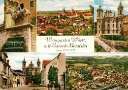 72728962 Weingarten Baden Barock Basilika Teilansicht  Weingarten Baden - Sonstige & Ohne Zuordnung