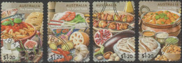 AUSTRALIA - DIE-CUT-USED 2024 $4.80 The Shared Table Set Of Four - Postmarks Will Vary - Gebruikt