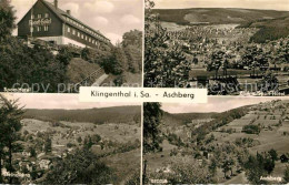 72728863 Klingenthal Vogtland Panorama Blick Zum Aschberg Sporthotel Steindoebra - Klingenthal