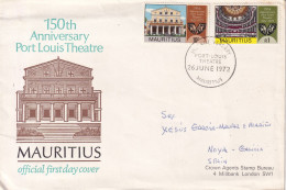 FDC  1972 THEATRE - Maurice (1968-...)