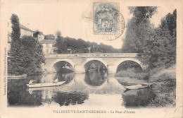 94-VILLENEUVE SAINT GEORGES-N°5140-E/0341 - Villeneuve Saint Georges