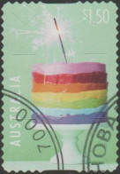 AUSTRALIA - DIE-CUT-USED 2024 $1.50 Special Occasions - Birthday Cake - Oblitérés